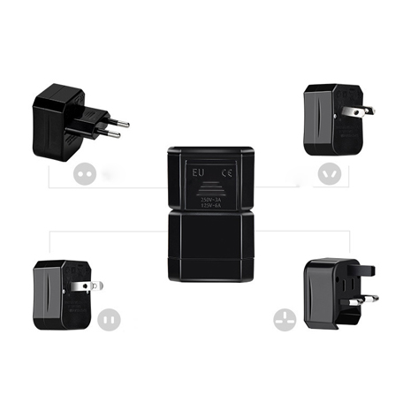 Portable Global Converter Plug for USAUUKEU